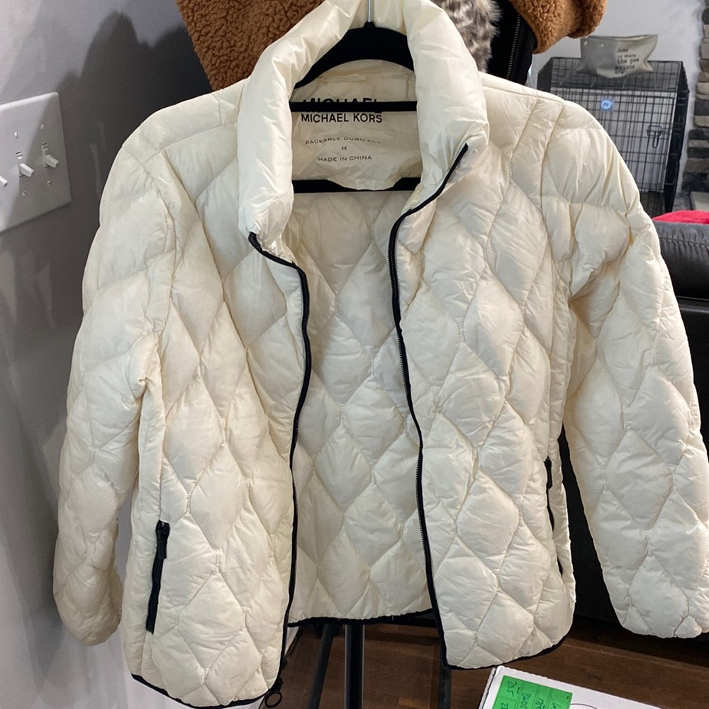 Michael Kors white jacket
